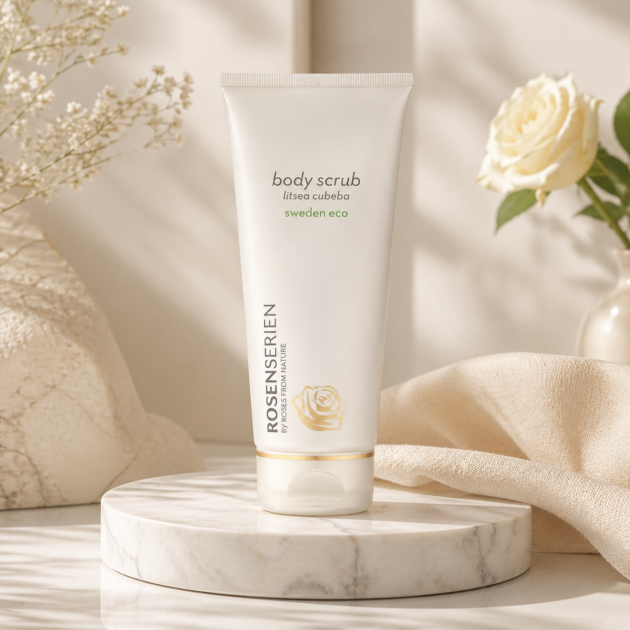 Rosenserien Body Scrub Litsea Cubeba 200ml