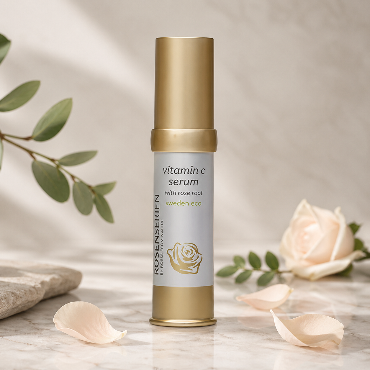 Rosenserien Vitamin C Serum With Rose Root 20ml