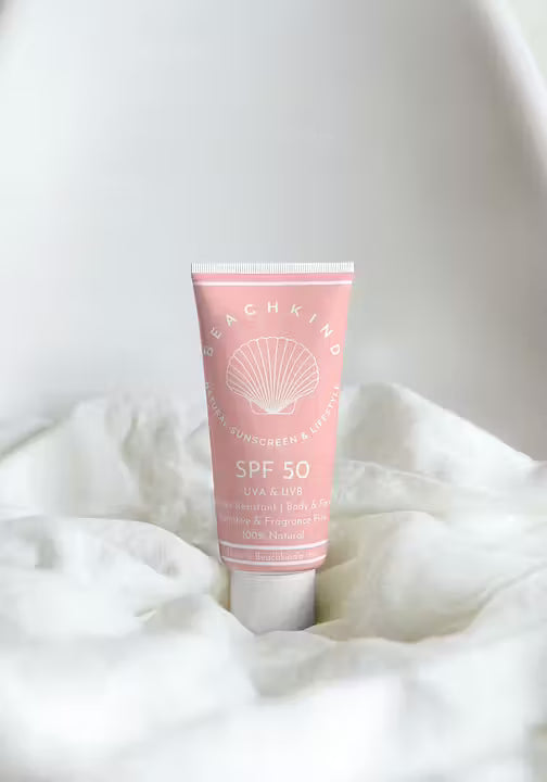 Beachkind Natural Sunscreen Sensitive Fragrance Free SPF 50 - 50ml Doftfri