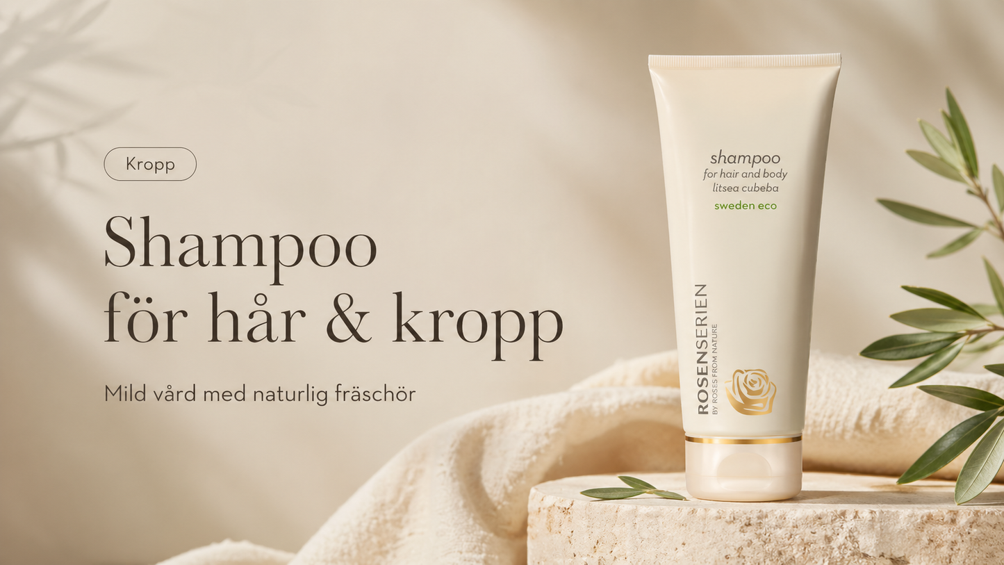 Rosenserien Shampoo for Hair and Body