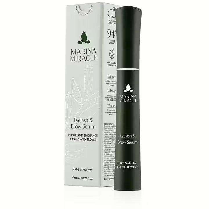 Marina Miracle Eyelash & Brow Serum, 8ml