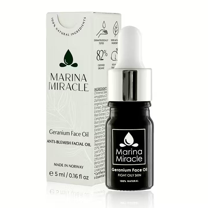 Marina Miracle Geranium Face Oil 5ml