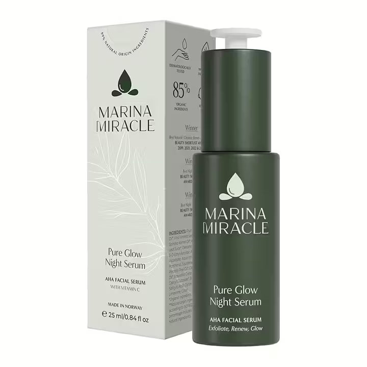 Marina Miracle Pure Glow Night Serum (Argan Night Serum) 25ml